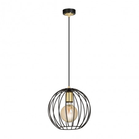 Lampe de plafond Balora Noir