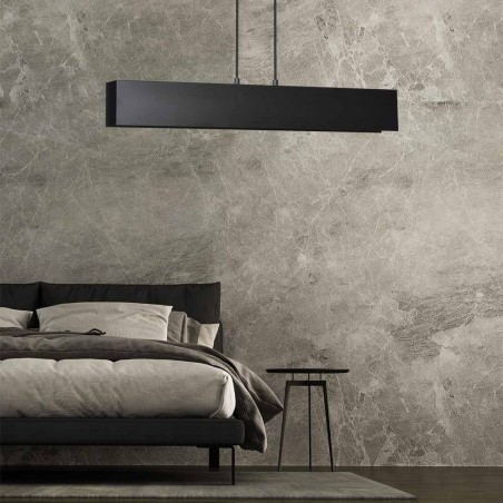 Lampe de plafond Tarlen Noir (3 lumieres)