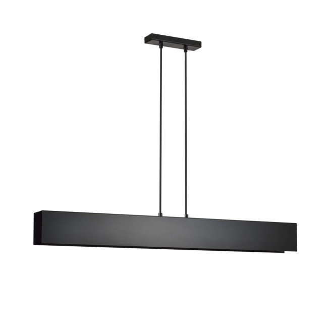 Lampe de plafond Tarlen Noir (4 lumieres)