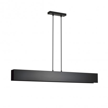 Lampe de plafond Tarlen Noir (4 lumieres)