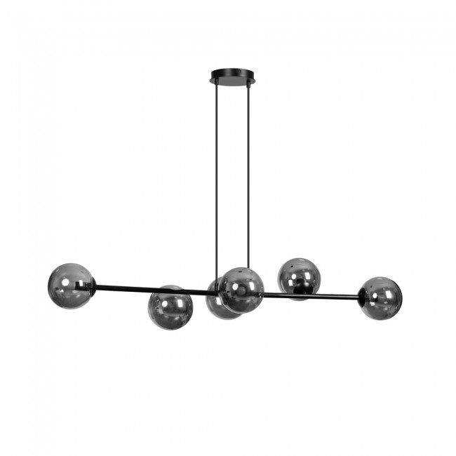 Lampe de plafond Palma Graphite (6 lumieres)