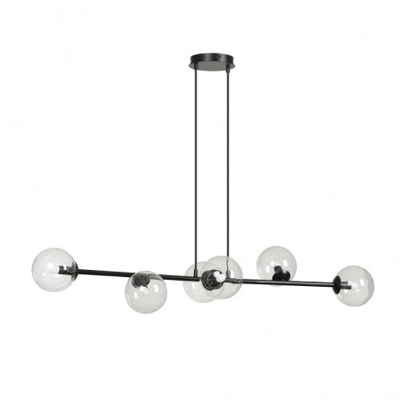 Lampe de plafond Palma Transparent (6 lumieres)