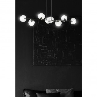 Lampe de plafond Palma Transparent (8 lumieres)