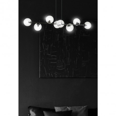 Lampe de plafond Palma Transparent (8 lumieres)