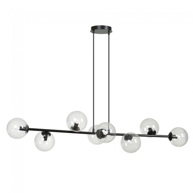 Lampe de plafond Palma Transparent (8 lumieres)