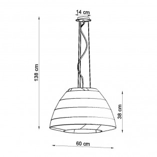 Lampe a suspension Bella