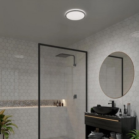 Plafonnier á LED pour bains Theros (17W)