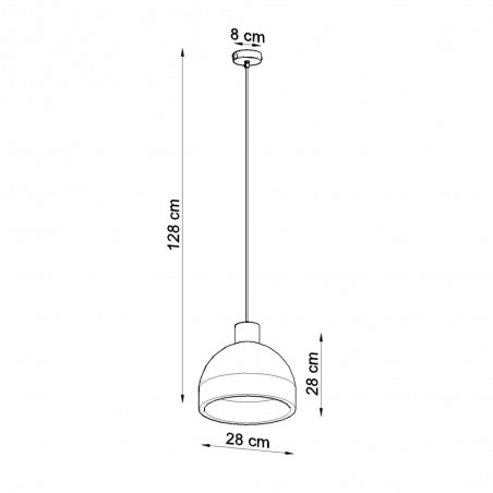 Lampe suspendue Damaso