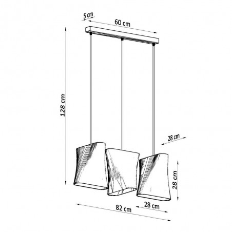 Lampe de plafond Blum