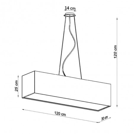 Lampe a suspension Santa