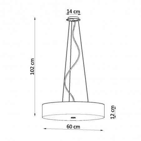 Lampe de plafond Skala II