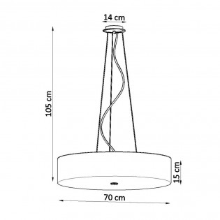 Lampe a suspension Skala II
