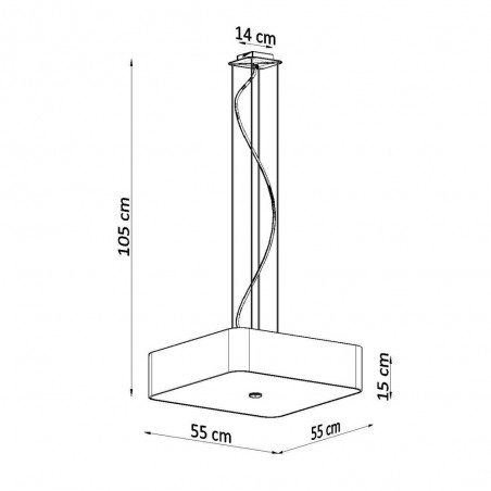 Lampe a suspension Lokko