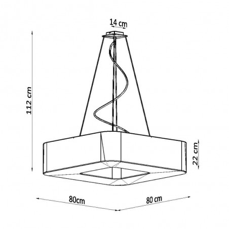 lampe de plafond Urano