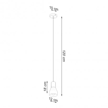 Lampe de plafond Qubic