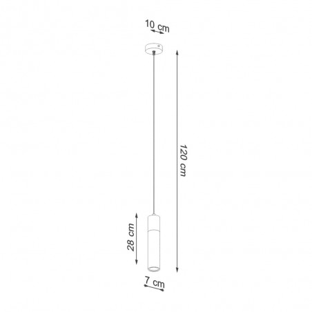 Lampe a suspension Zane