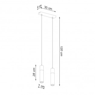 Lampe a suspension Zane II