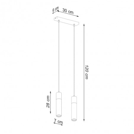 Lampe a suspension Zane II