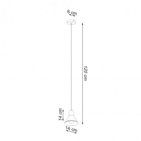 Lampe a suspension Taleja