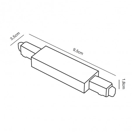Adaptadeur pour rails Link Centre