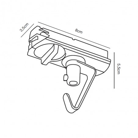 Adapteur pour rails Link Suspension