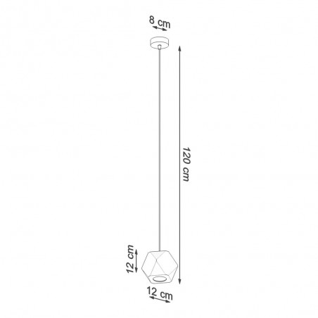 Lampe a suspension Woody