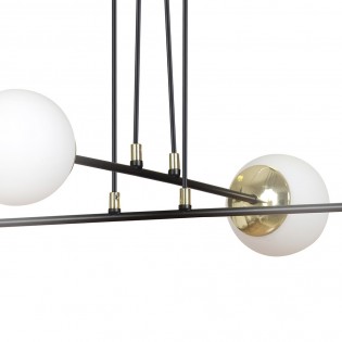 Lampe de plafond Signo Noir (4 lumieres)