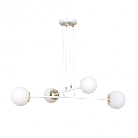 Lampe de plafond Signo Blanc (4 lumieres)