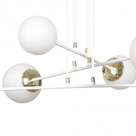 Lampe de plafond Signo Blanc (6 lumieres)