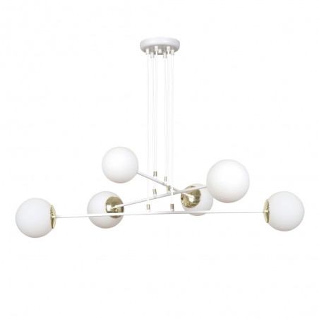 Lampe de plafond Signo Blanc (6 lumieres)