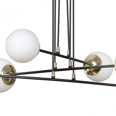 Lampe de plafond Signo Noir (6 lumieres)