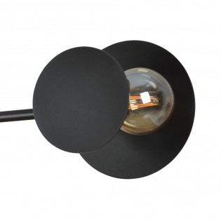 Plafonnier Meltis Noir (2 lumieres)