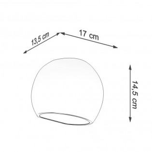 Applique murale Globe II