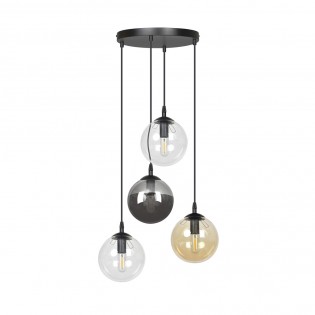 Lampe de suspension Sagan Mix (4 lumieres)