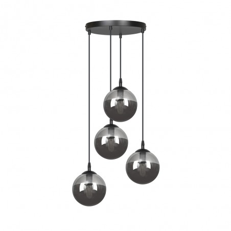 Lampe de suspension Sagan Graphite (4 lumieres)