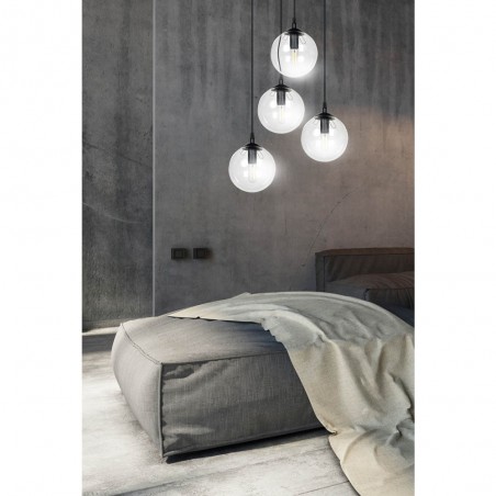 Lampe de suspension Sagan Transparent (4 lumieres)