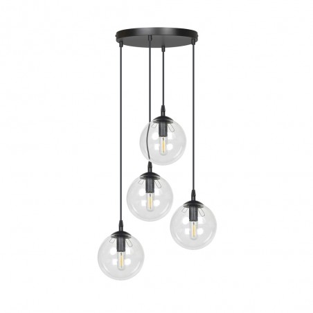 Lampe de suspension Sagan Transparent (4 lumieres)