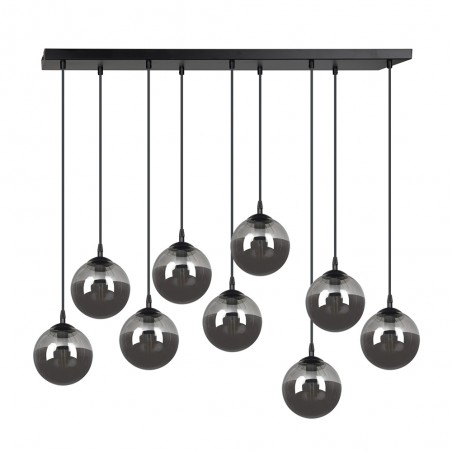 Regletté de plafond Sagan Graphite (9 lumieres)