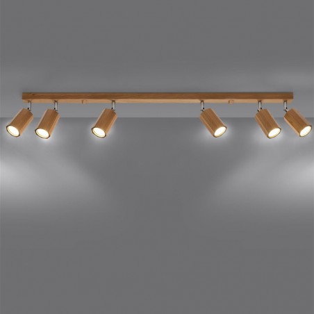 Réglette de plafond Zeke (6 Lumieres)