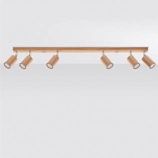 Réglette de plafond Zeke (6 Lumieres)