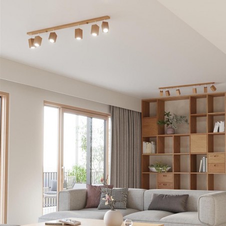 Réglette de plafond Keke (6 Lumieres)