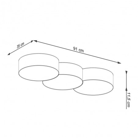 Plafonnier Circle