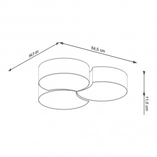 Plafonnier Circle II