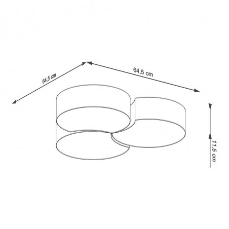 Plafonnier Circle II
