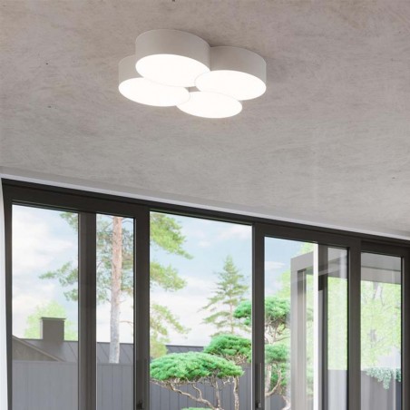 Plafonnier Circle (4 Lumieres)