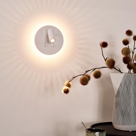 Applique á LED avec lecteur Bentjer (3W+11W)