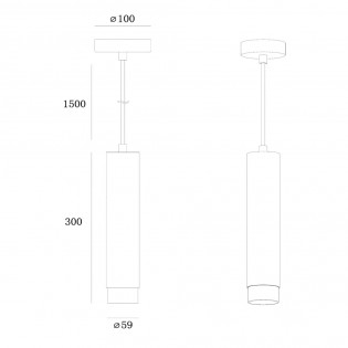 Lampe de suspension Floris