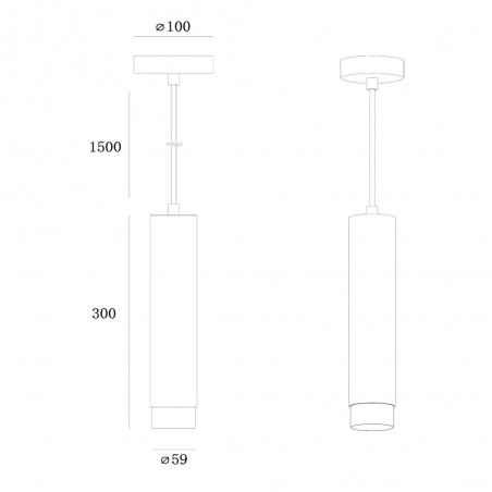 Lampe de suspension Floris