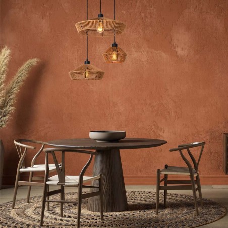 Lampe de suspension Yunkai (3 lumieres)