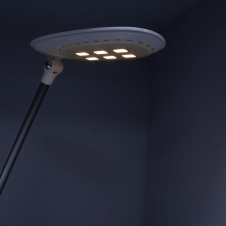 Lampe de bureau á LED haut-parleur et USB Oreon CCT